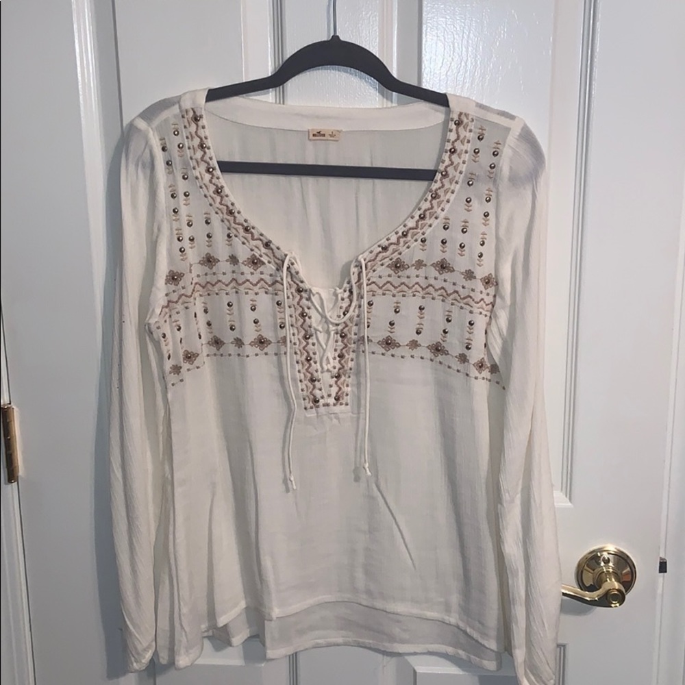 Cream, Holister blouse
